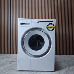 Asko 24 Inch Front Load Washer with 2.1 cu. ft. Capacity, 15 Wash Cycles, 6 Options, Quick Wash - White (W2084W-D-1069)