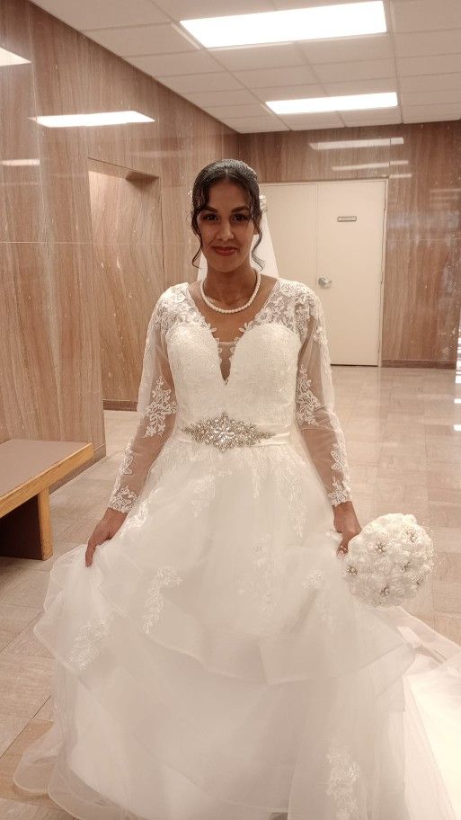 Vestido De Novia Elegante