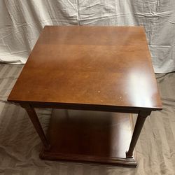 Mahogany Accent Table