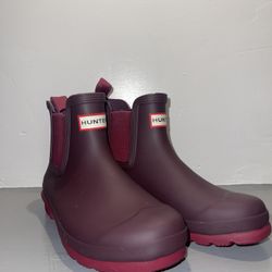 Hunter Short Boot Women New Rain Cold Weather Outdoor Christmas Classic Shoe 7 