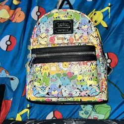 Pokémon Loungefly All-Over Print Mini Backpack