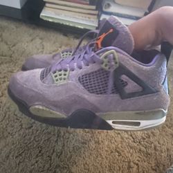 Jordan 4 Canyon Purples 