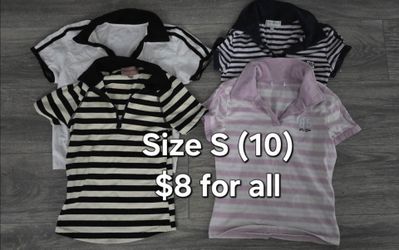 Girls shirts size S (10) all for $8