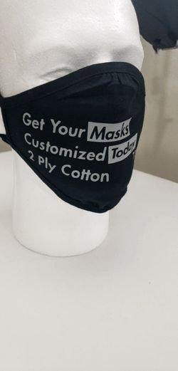 Customizable masks/The FRTWNTY Brand masks