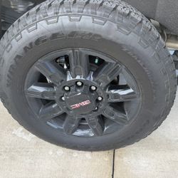 2026 GMC 2500 At4 20” Factory Wheels 