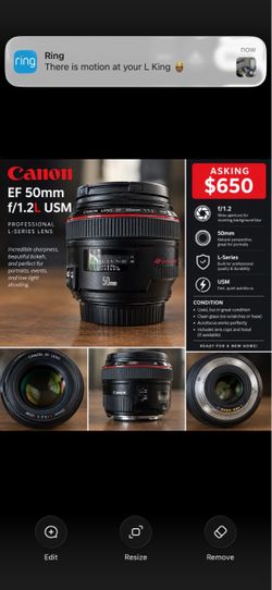Cannon EF 50mm
