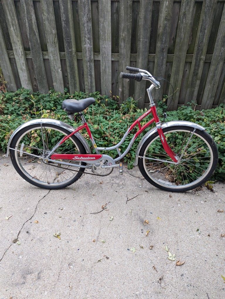 Schwinn Bike Cruiser Four 4 Speed Cruiser Vintage