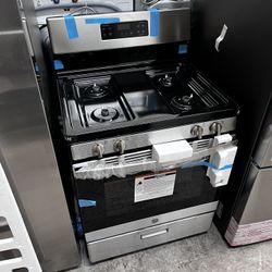 GE 30” GAS STOVE