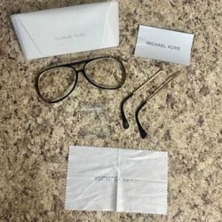 Michael Kors Model Julia Black Prescription Transitions Eyeglasses For Parts With Eyeglasses Case Included