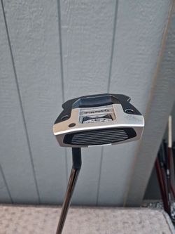 TaylorMade Spider GTx Mallet Putter (Silver/Black Finish with Custom/Special LA Engraving)