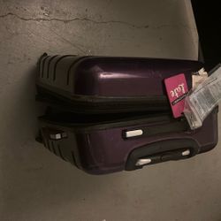 Hard Purple Roll Luggage 
