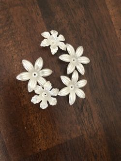 Craft Flowers - Pearl In Color