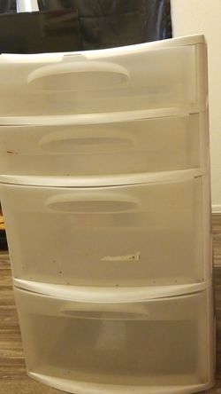 BIG 4 drawer storage bin.