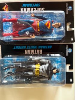 Dc Batman and Superman figure set