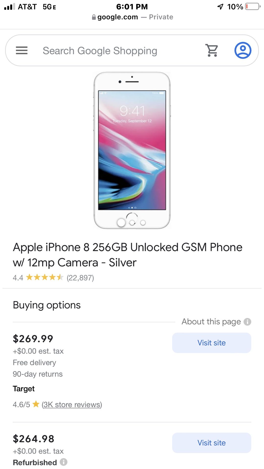 iPhone 8 +