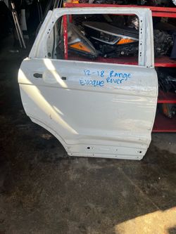 2012 2018 land rover evoque passenger right rear door