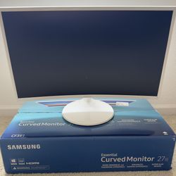 Samsung 27” Curved FHD Monitor 1920x1080