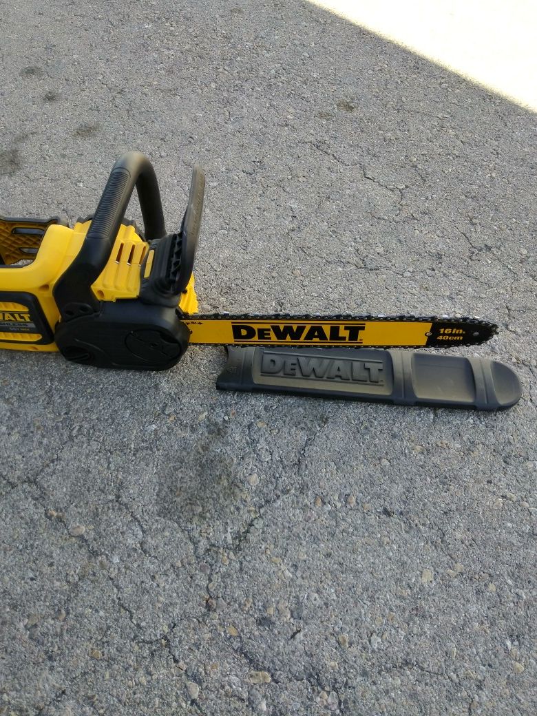 Dewalt 60v chainsaw