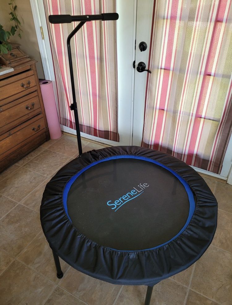 Mini Trampoline 40” With Handlebar