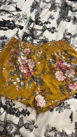 Shein floral shorts 1X