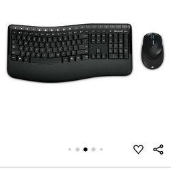 Microsoft Wireless Comfort 5050 Desktop Keyboard Mouse Combo