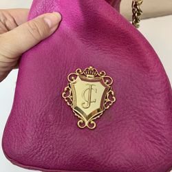 Juicy Couture Leather Satchel Purse