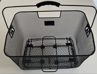 Bike Basket, Rear Basket, Quick Release 