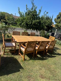 Patio dining