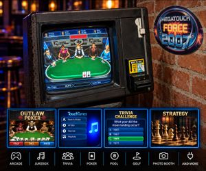 Full-Size Touchscreen Arcade – 150+ Classic Games, Poker, Trivia & More!