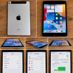 iPad Mini 4 128GB Wi‑Fi + Cellular