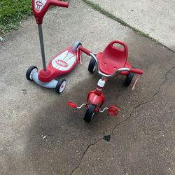Radio Flyer Scotter And Bike