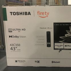 ✅ Toshiba - 43" Class C350 Series LED 4K UHD Smart Fire TV