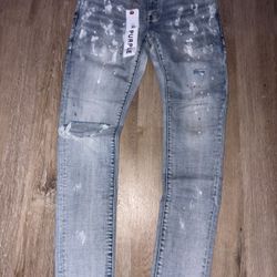 Blue Purple Jeans Size 30 