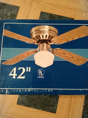 New 42 Celeste Ceiling Fan With Light For Sale In Lincoln Ne