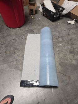 One roll self adhering cap sheet roll. 3'x34'