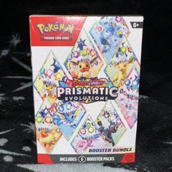 Pokemon Prismatic Evolutions Booster Bundle 