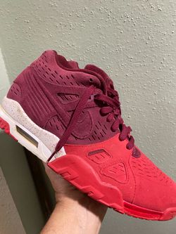 Nike Air Trainer 3 LE Mens  Red High Tops  Rare” size 12