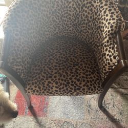 Cheetah Arm Chair