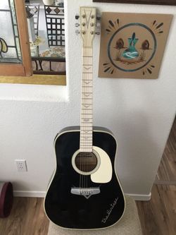 RARE 2007 ESTEBAN VINTAGE LIMITED EDITION ACOUSTIC/ELECTRIC GUITAR HARD CASE NUMBERED