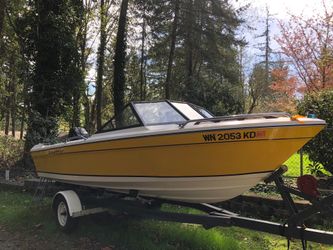 Amazing Boat with trailer included!