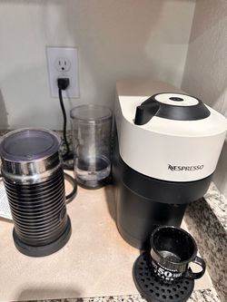 Nespresso Vertuo with milk frother