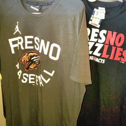 Lot Of 2 FRESNO GRIZZLIES TEE SIZE LARGE not Sold Separately Both For $20