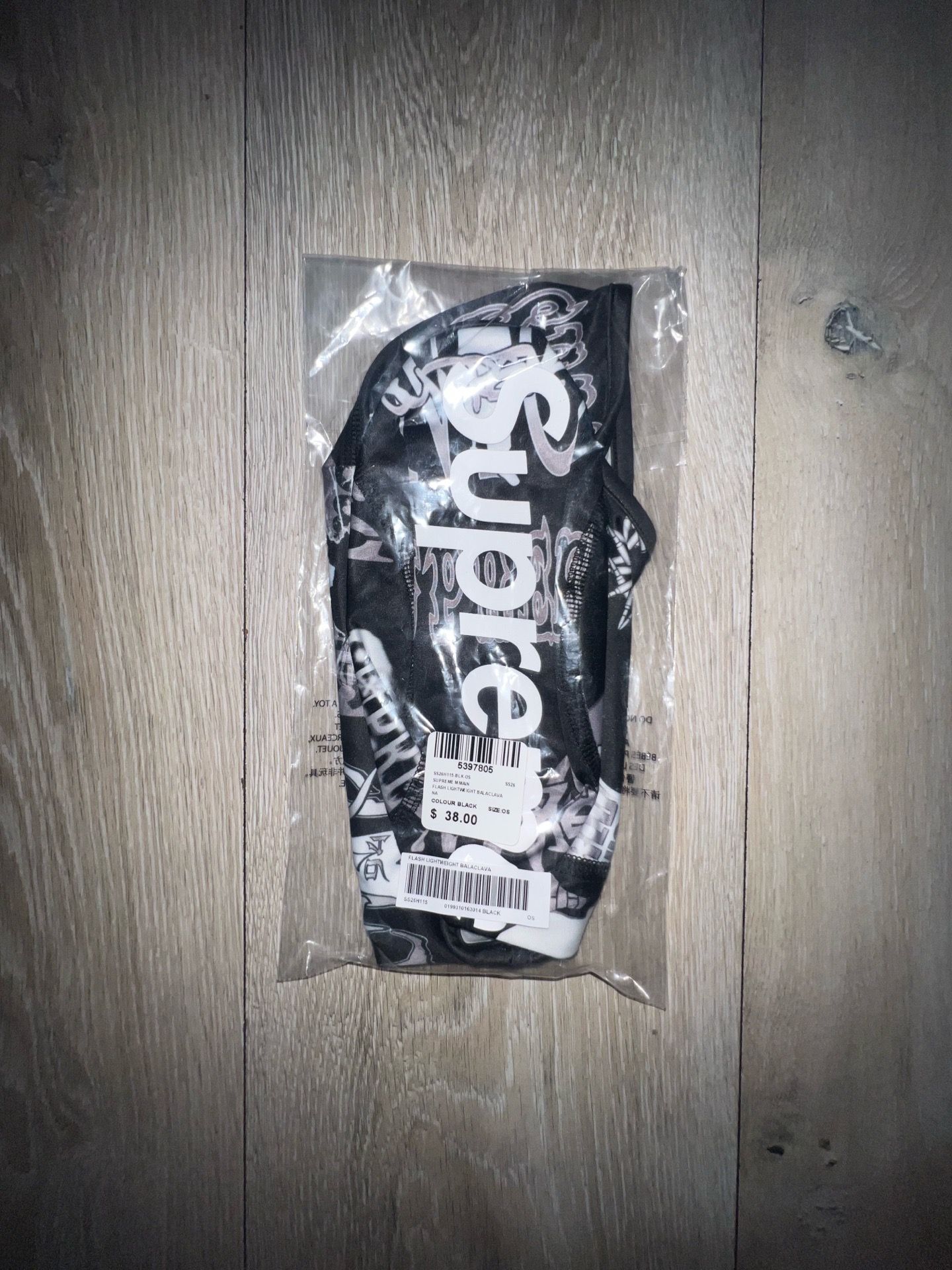 Supreme Flash Lightweight Balaclava “Black”