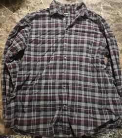 Claiborne Stretch long Sleeve Button Up Shirt Men's xlt