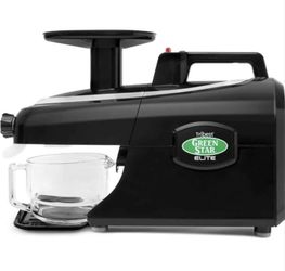 Tribest Greenstar Elite GSE-5010 Twin Gear Cold Press Juicer, Black – Used Twice