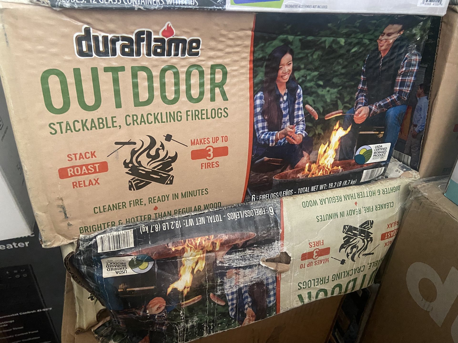 Outdoor Firelogs (6pack)