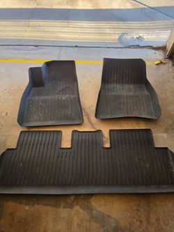 Tesla model 3 floor weather mats