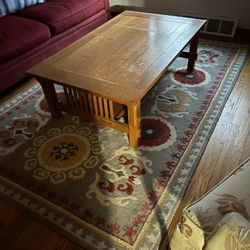 Mission Style Coffee & End Tables