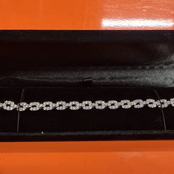 White Gold & Diamond Tennis Bracelet