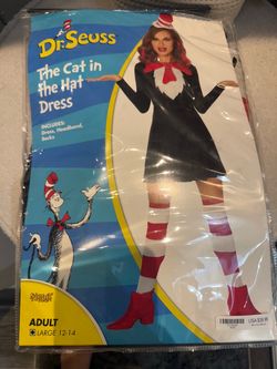 Dr. Seuss Cat in the Hat Adult Costume